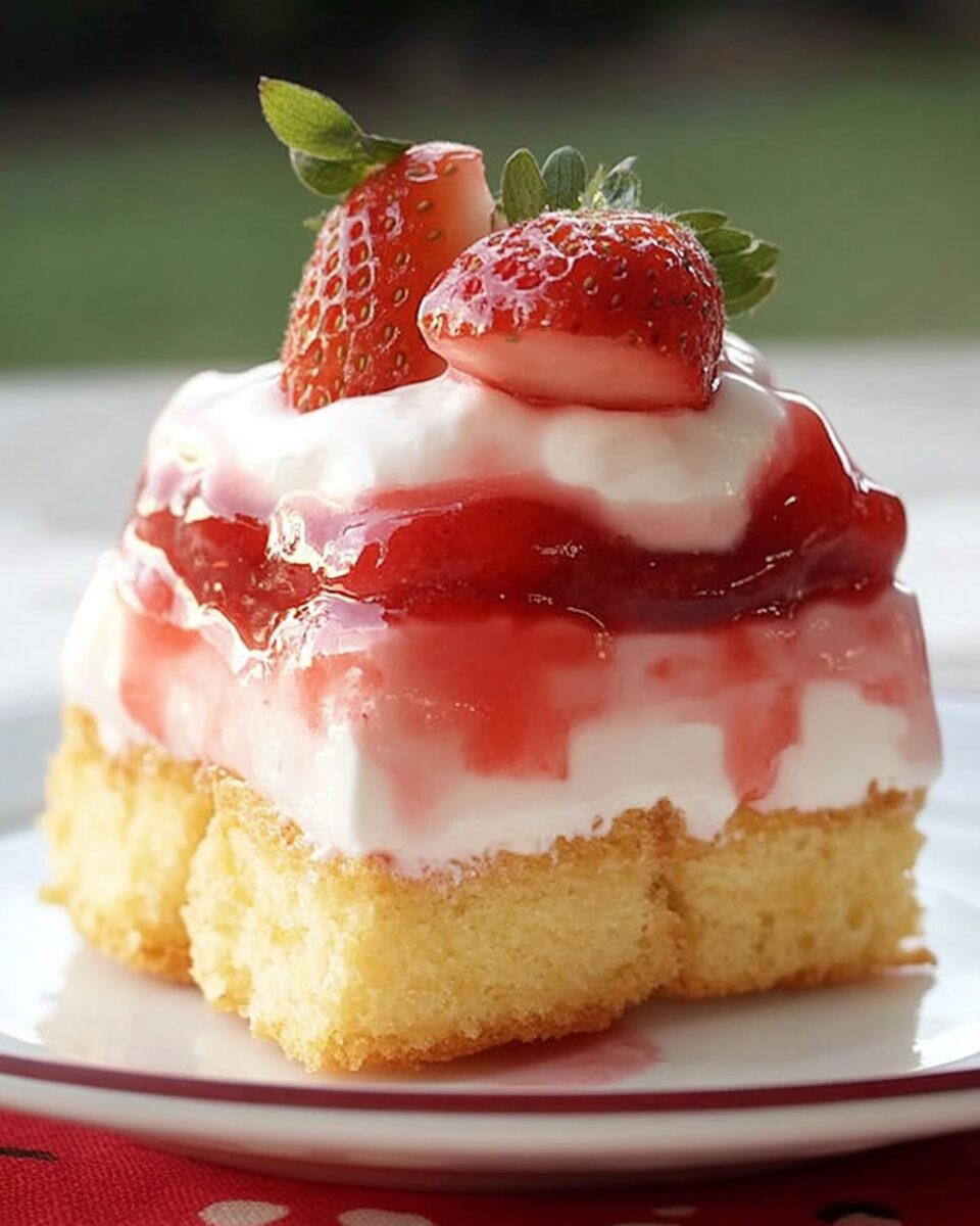 Strawberry Twinkie Dessert