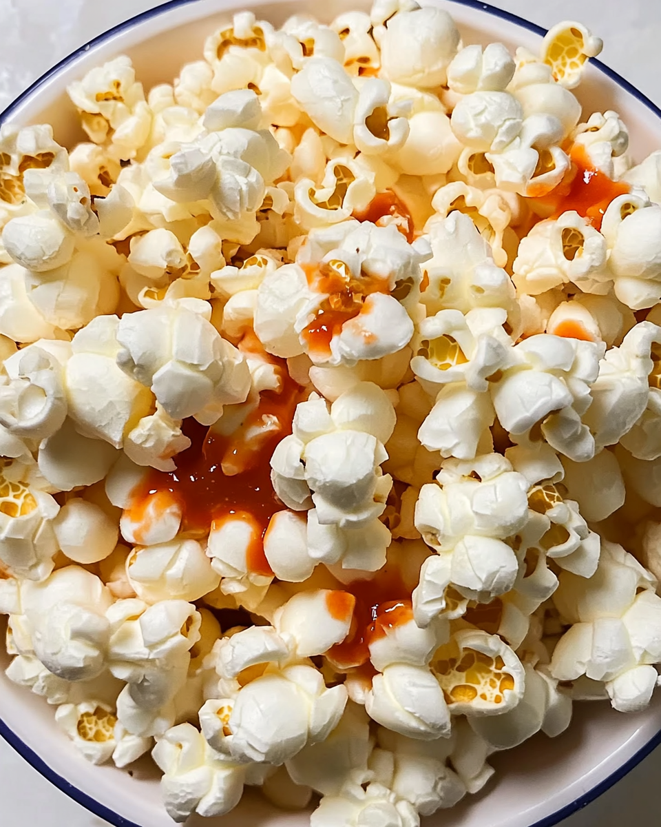 Spicy Creamy Buffalo Ranch Popcorn Crunch