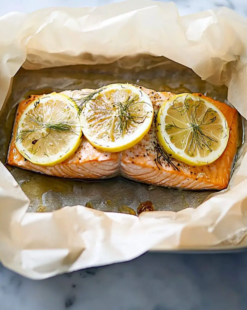Elegant Salmon en Papillote with Fennel and Lemon