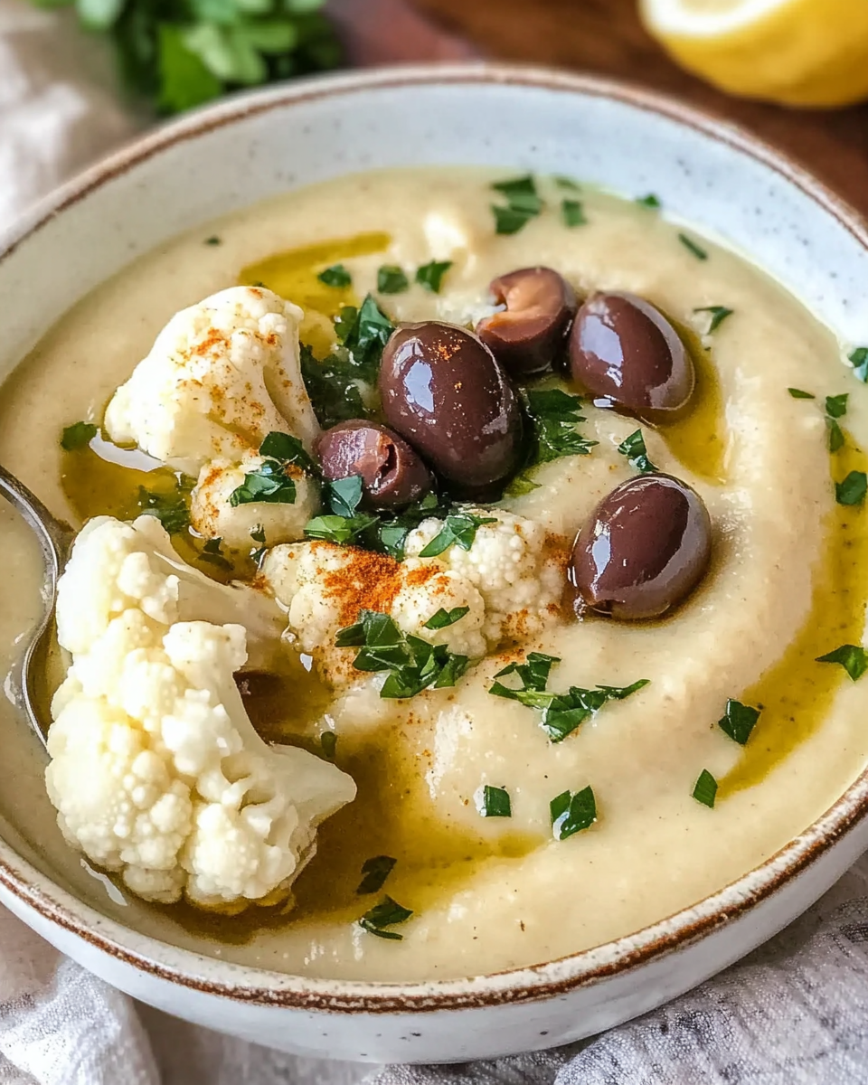 Silky Golden Cauliflower Velouté