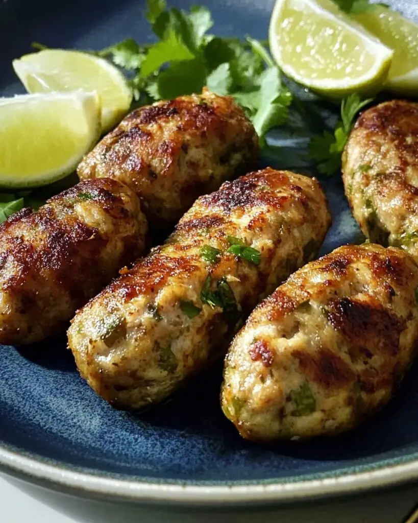 Aromatic Chicken Koftas with Herbs & Spices