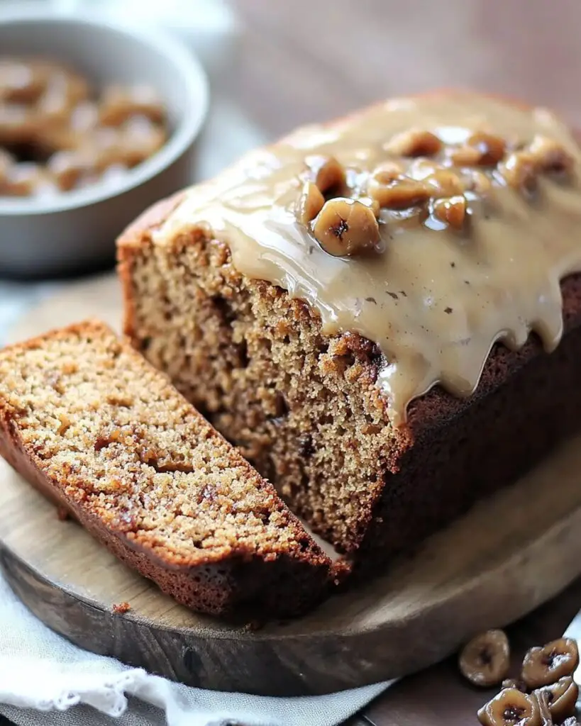 Rich Espresso Caramel Banana Loaf