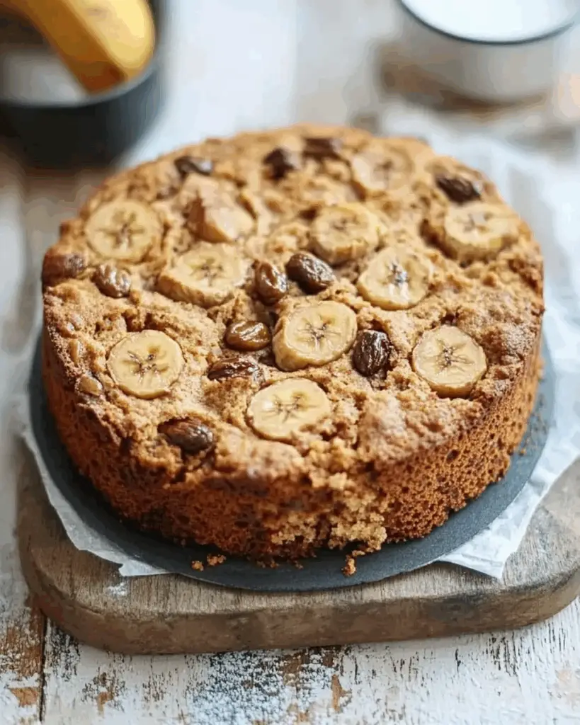 Naturally Sweet Banana Loaf with Cinnamon & Sultanas
