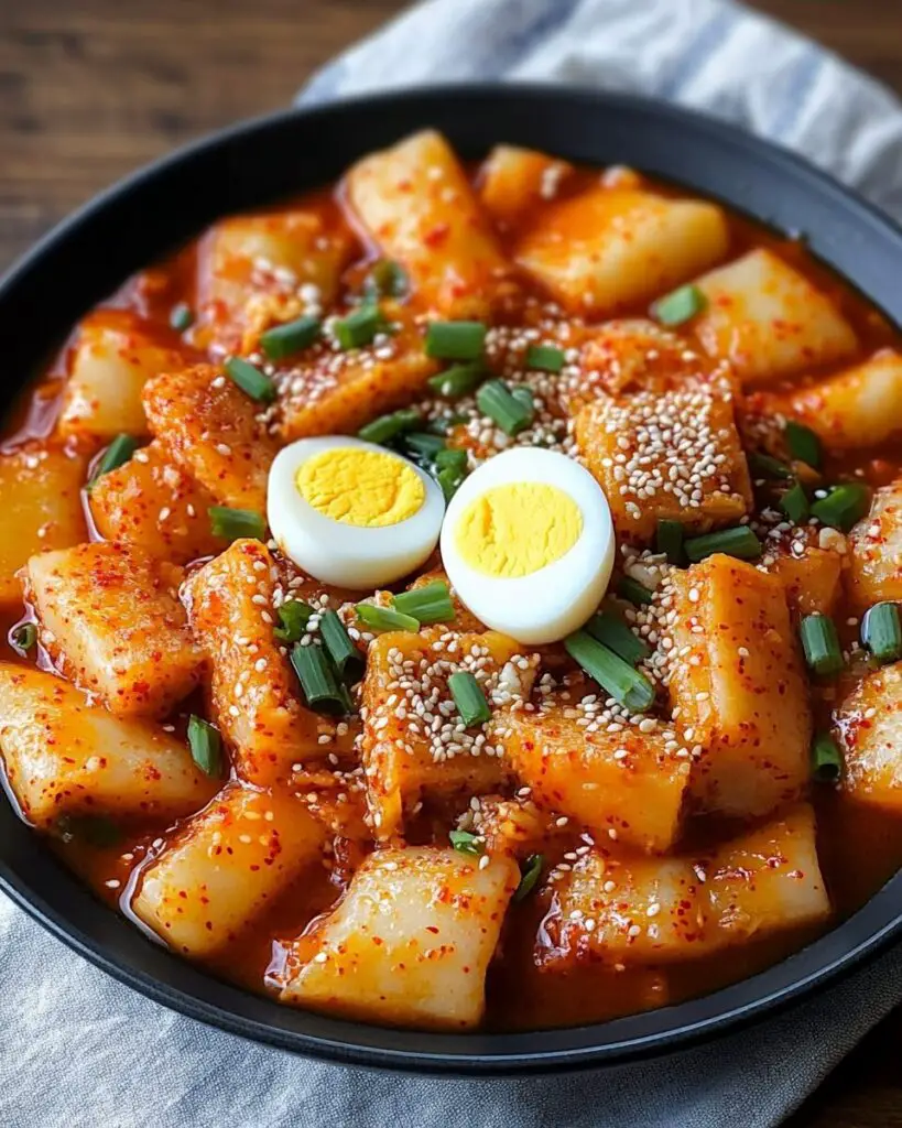 Spicy Korean Rice Cakes