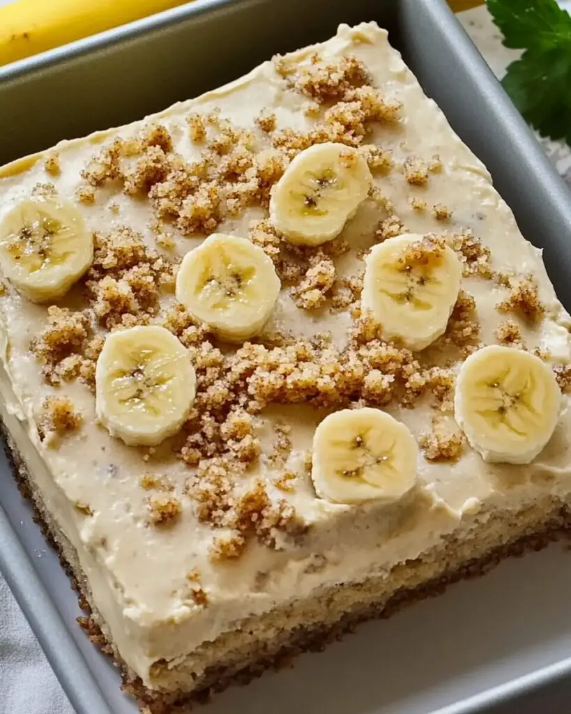 Banana Bread Bars with Brown Butter Frosting