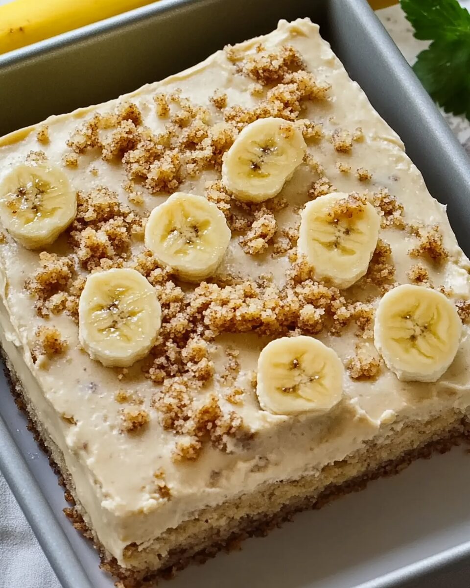 Banana Bread Bars with Brown Butter Frosting