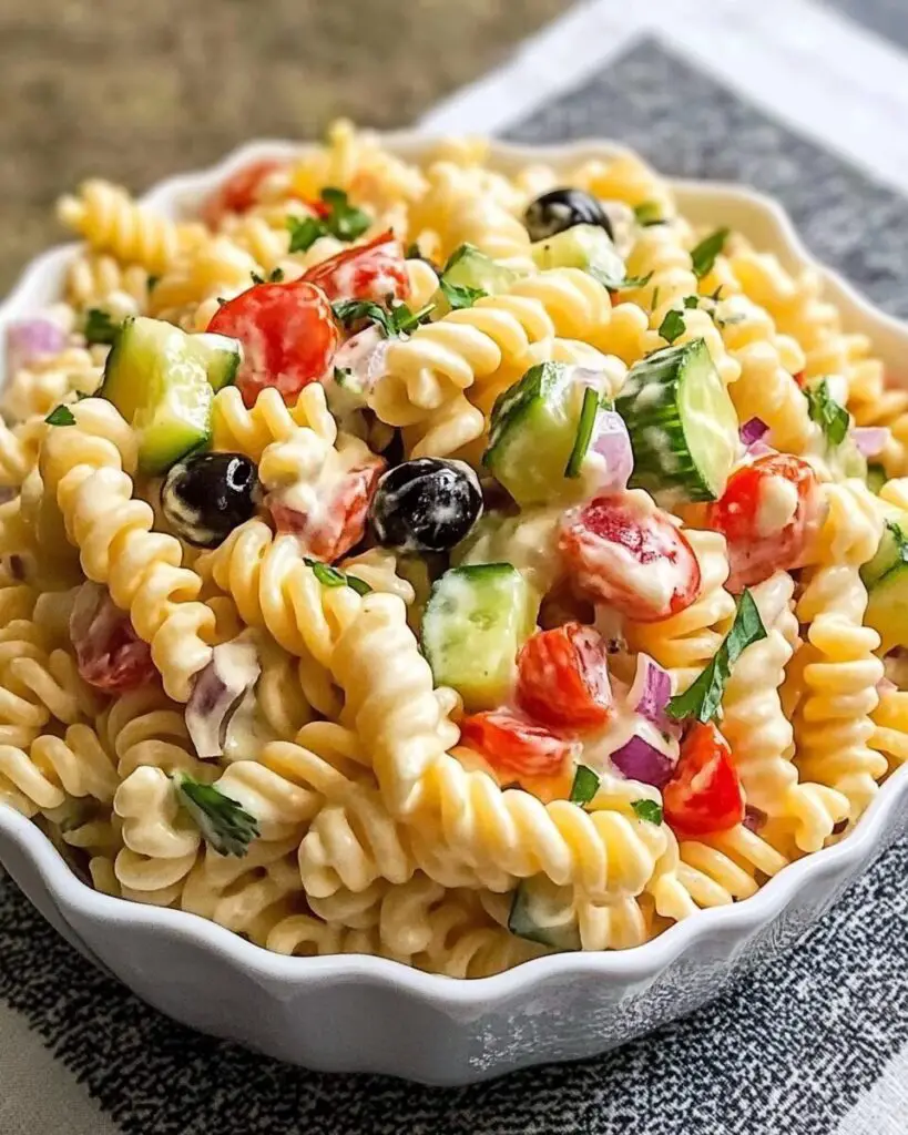 Olive Garden Style Pasta Salad