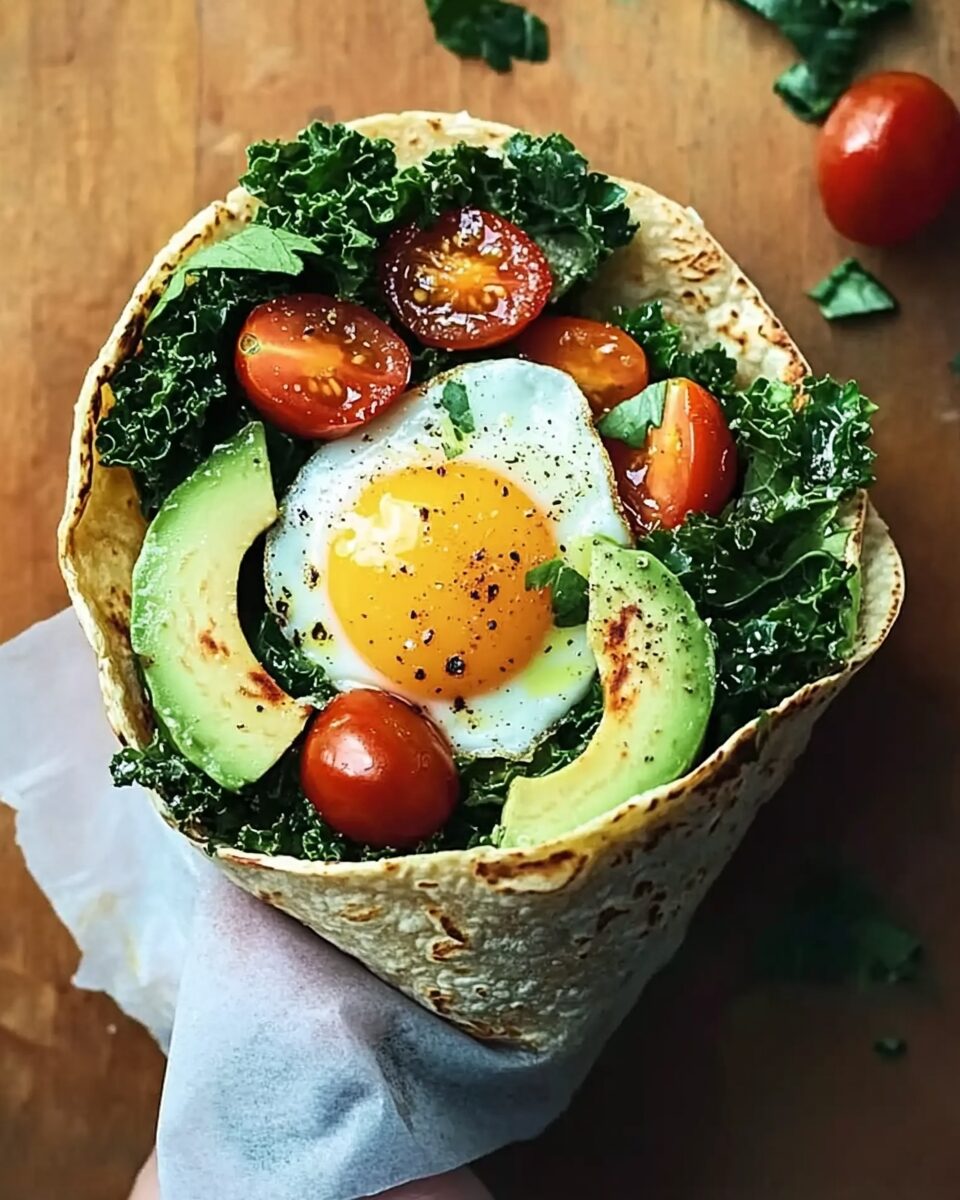 Sunrise Fiesta Breakfast Wrap