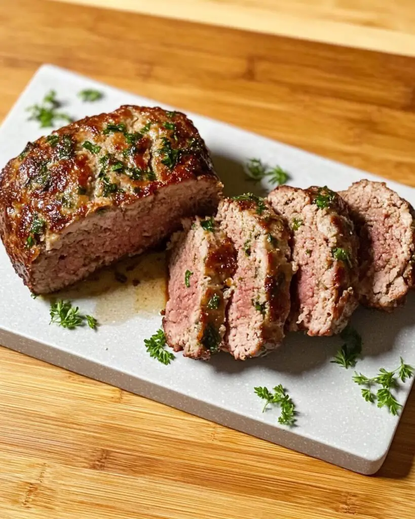 Crispy Glazed Air Fryer Meatloaf Delight