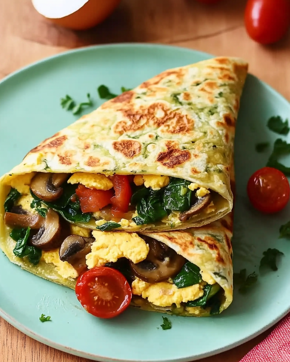 Sunrise Protein-Packed Egg Wraps
