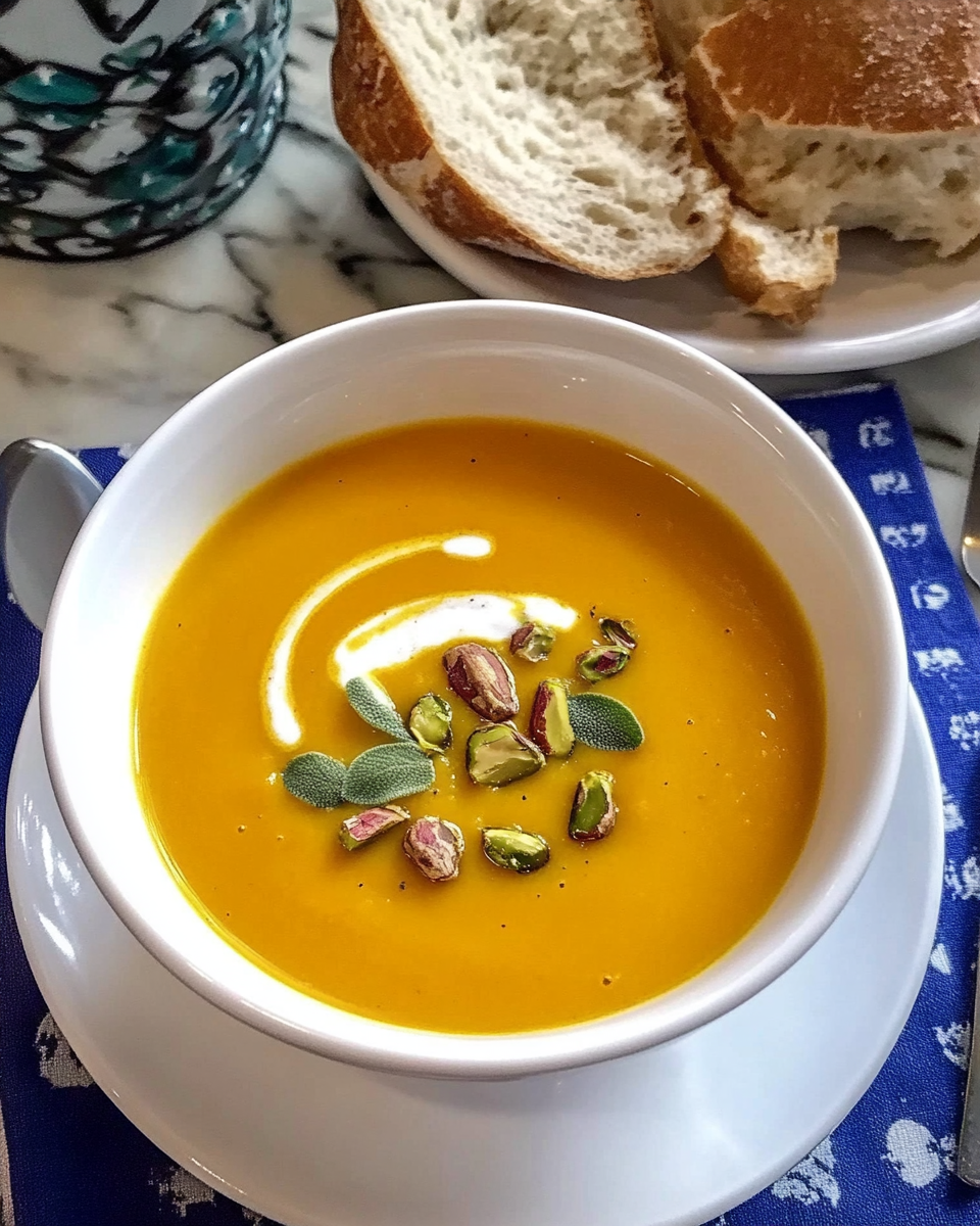 Creamy Autumn Bliss: Roasted Butternut Squash Soup
