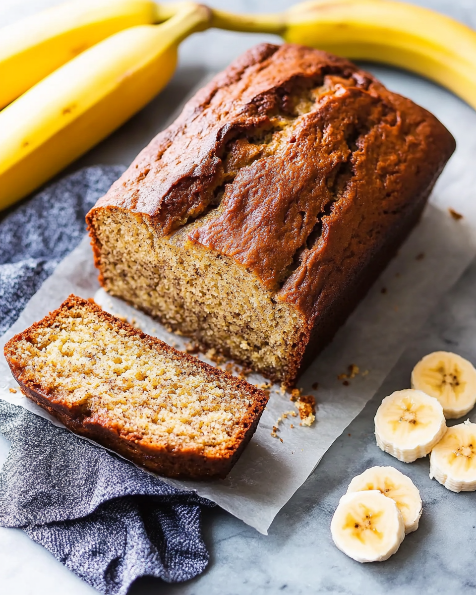 Super Soft and Moist Banana Bread