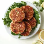 Crispy Golden Salmon Cakes with Tangy Remoulade