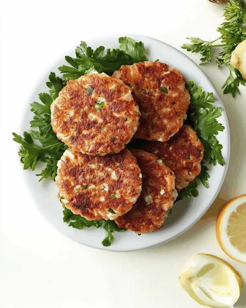Crispy Golden Salmon Cakes with Tangy Remoulade