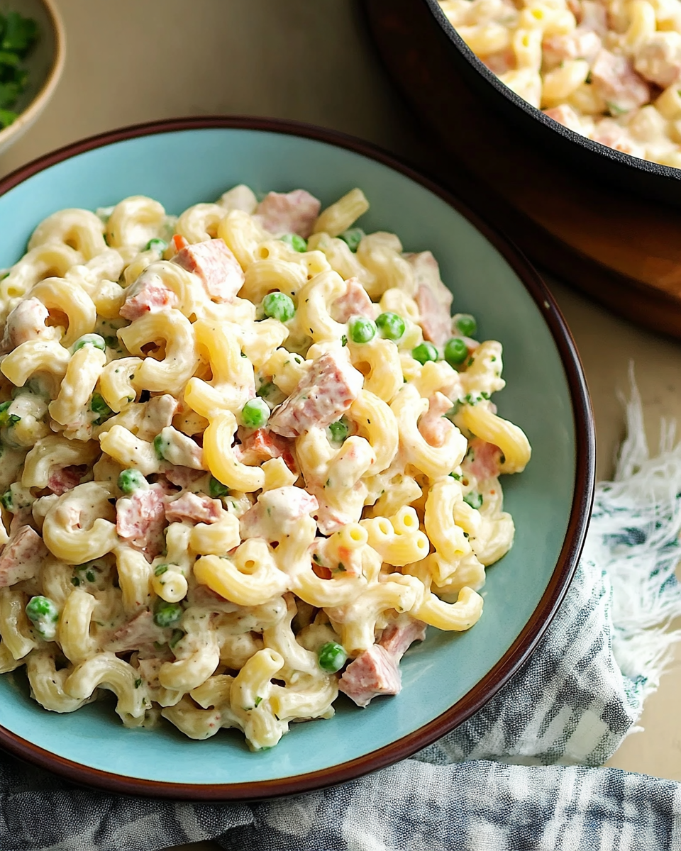 Classic Tuna Pasta Salad with a Creamy Twist