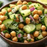 Crisp Cucumber and Chickpea Delight