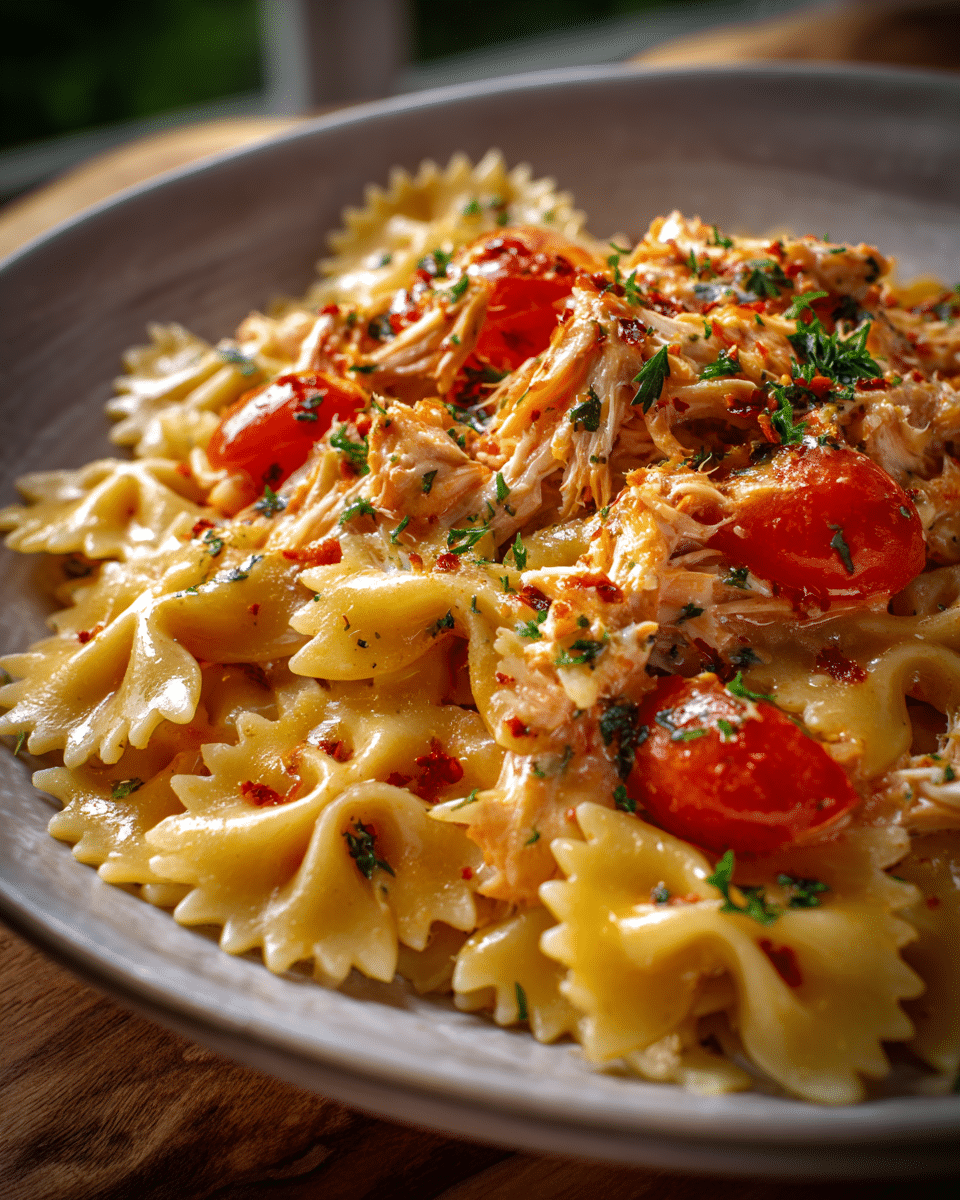 Fiery Crab Pasta with Lemon-Garlic Zest