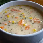 Creamy Salmon Chowder with Fresh Herbs