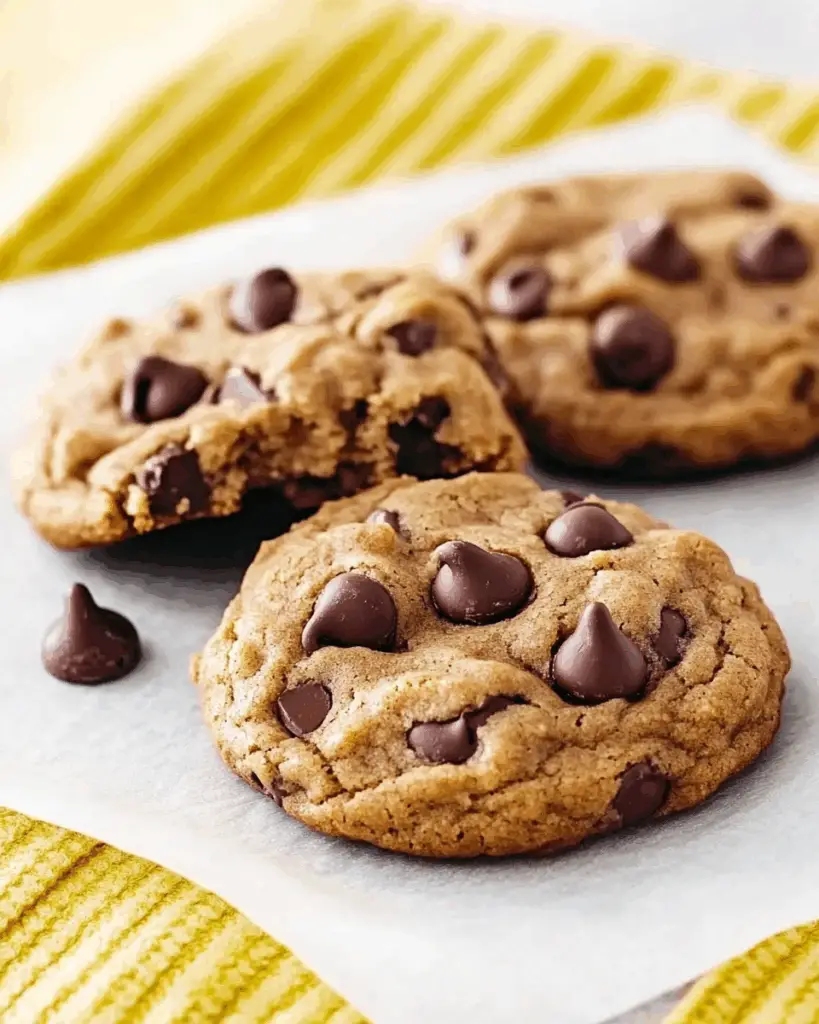 Irresistibly Soft Vegan Chocolate Chip Cookies