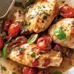Skillet Chicken with a Sicilian Twist