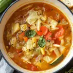Hearty & Wholesome WW Cabbage Veggie Detox Soup