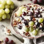 Creamy Crunch Grape Salad Delight