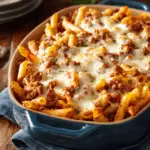 The Ultimate Baked Mostaccioli with a Cheesy Twist