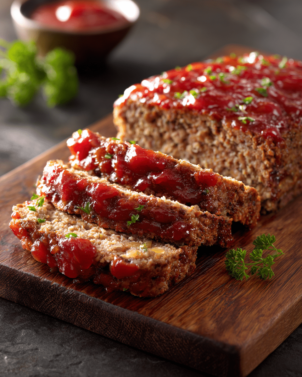 Hearty Meatloaf with a Quaker Oats Twist