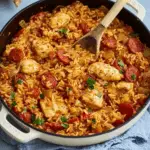 Spicy Chicken & Chorizo Jambalaya
