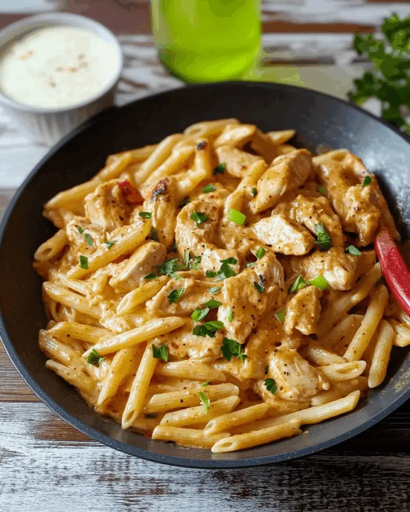 Spicy Cajun Chicken Pasta with a Creamy Twist