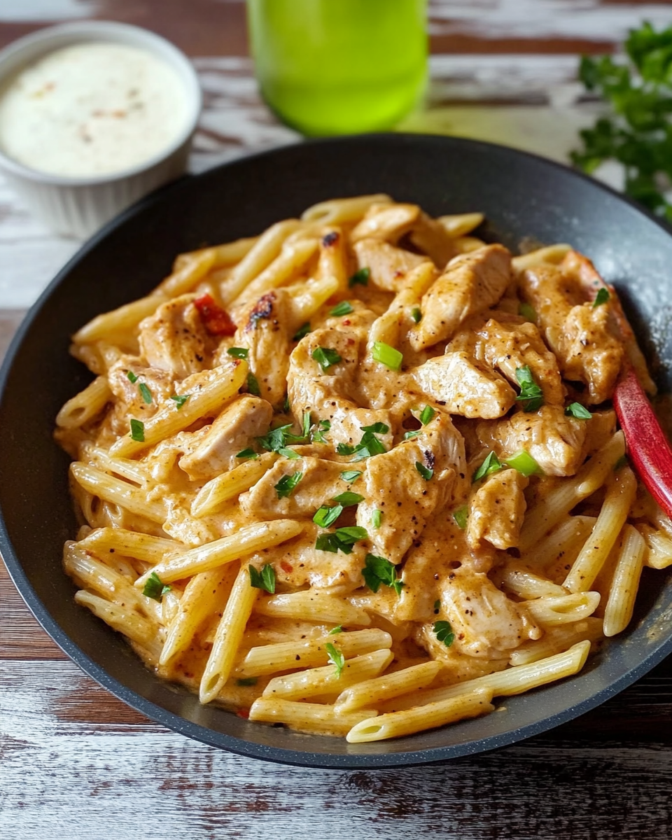 Spicy Cajun Chicken Pasta with a Creamy Twist
