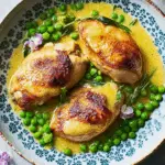 Tender Honey Mustard-Glazed Slow Cooker Chicken Thighs