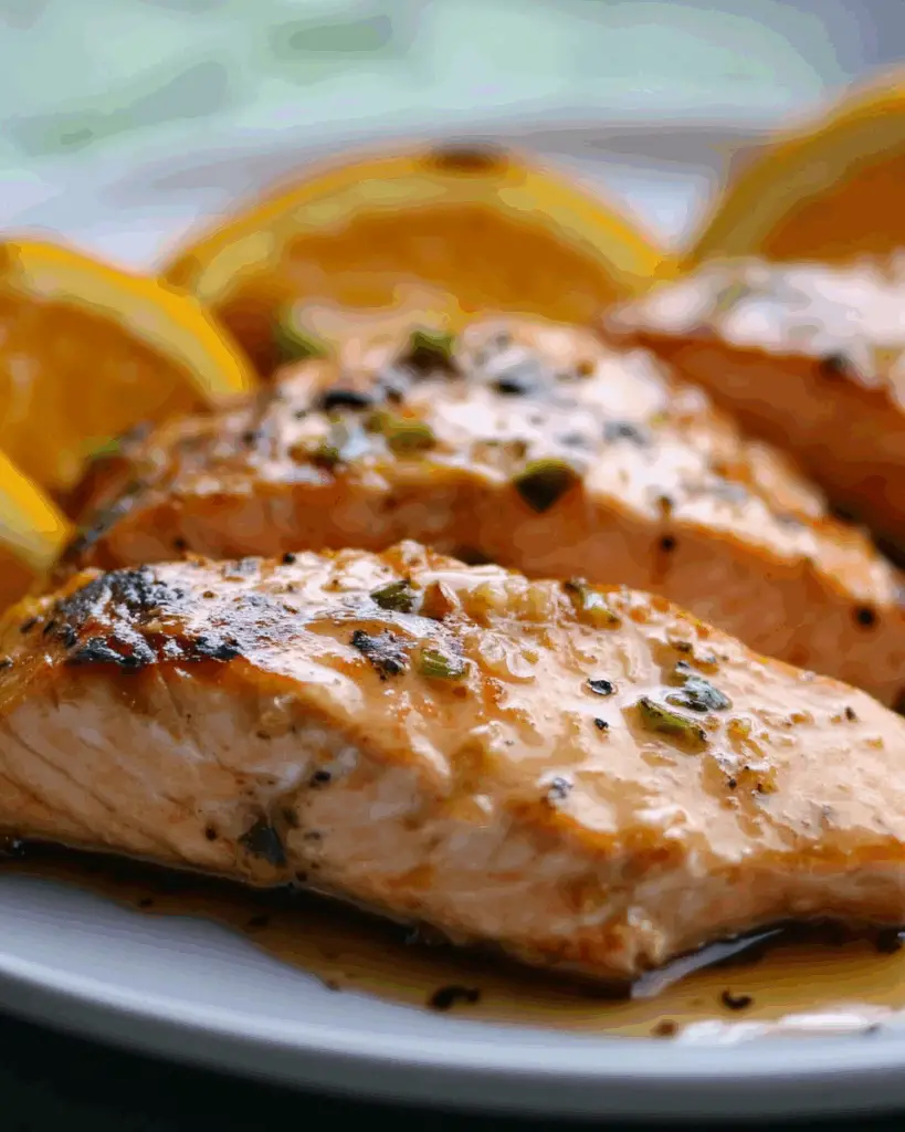 Sweet and Savory Citrus-Marinated Salmon, Chicken, or Pork