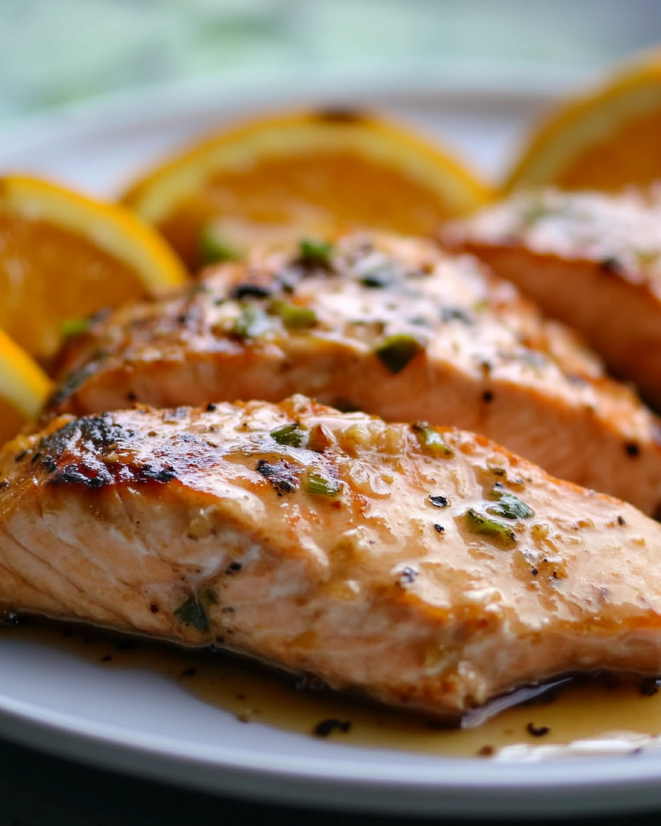 Sweet and Savory Citrus-Marinated Salmon, Chicken, or Pork