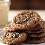 Spiced Gingerbread Bliss Cookies with Crystallized Ginger and Chocolate Chips