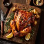 Crispy Buffalo-Style Roasted Chicken
