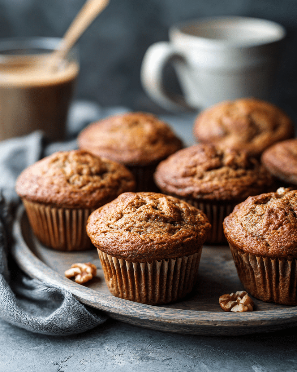 Delicious Whole Wheat Banana Muffins with a Honey Twist