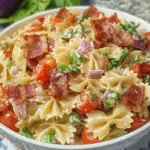 Classic BLT-Inspired Creamy Pasta Salad