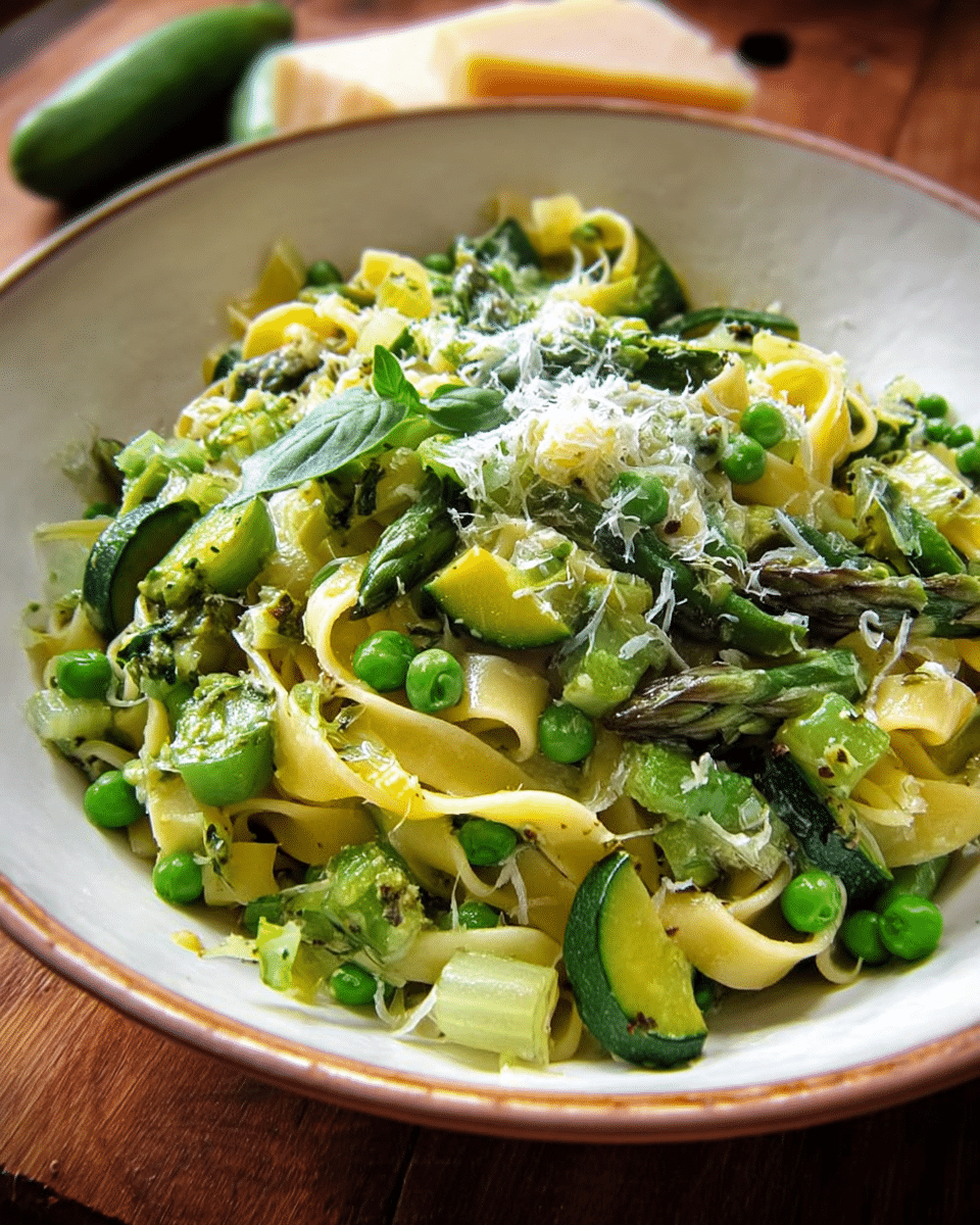Vibrant Garden-Fresh Pasta Primavera