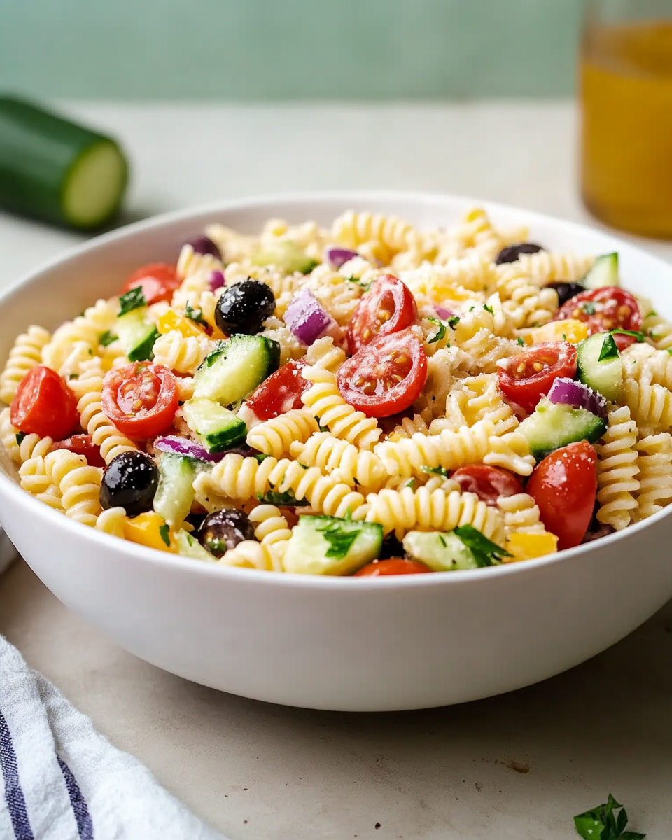 Ultimate Creamy Pasta Salad