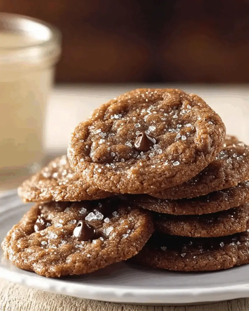 Spiced Gingerbread Bliss Cookies with Crystallized Ginger and Chocolate Chips