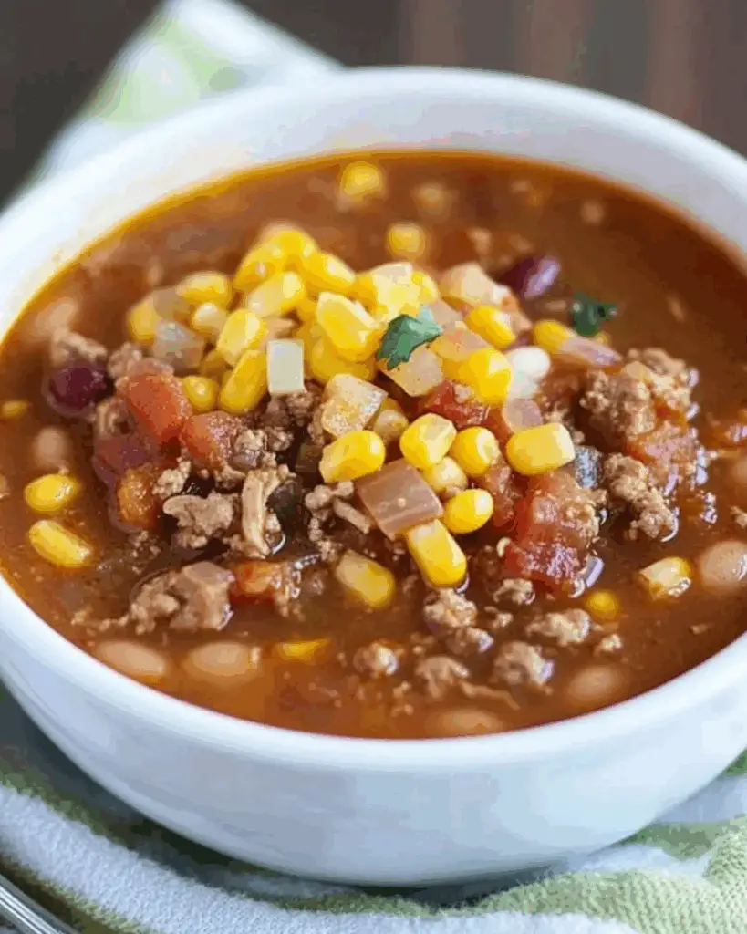 Slow Cooker Taco Soup