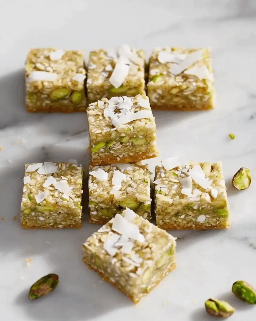 Nutty Oatmeal Citrus Squares