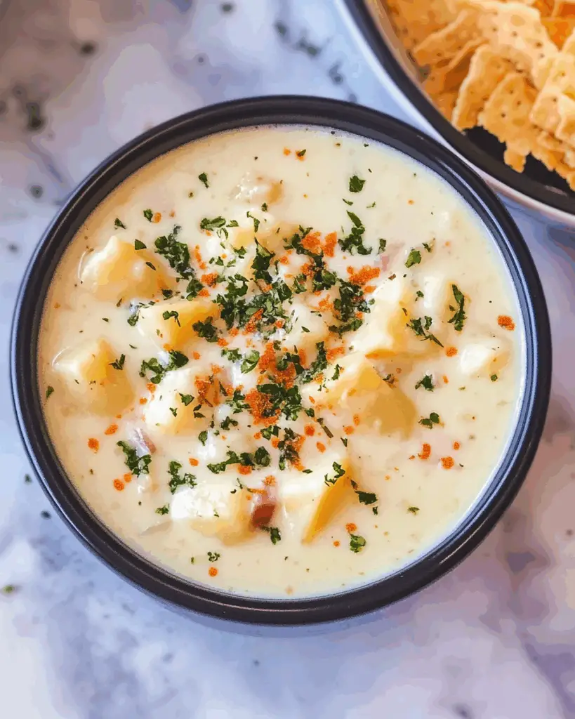 Deliciously Creamy Potato Soup with Cream Cheese