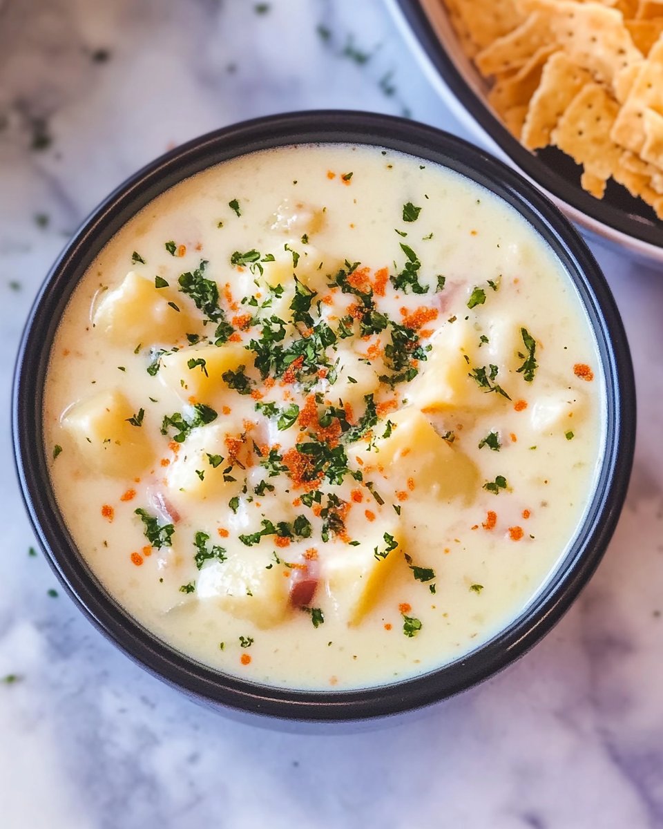 Deliciously Creamy Potato Soup with Cream Cheese