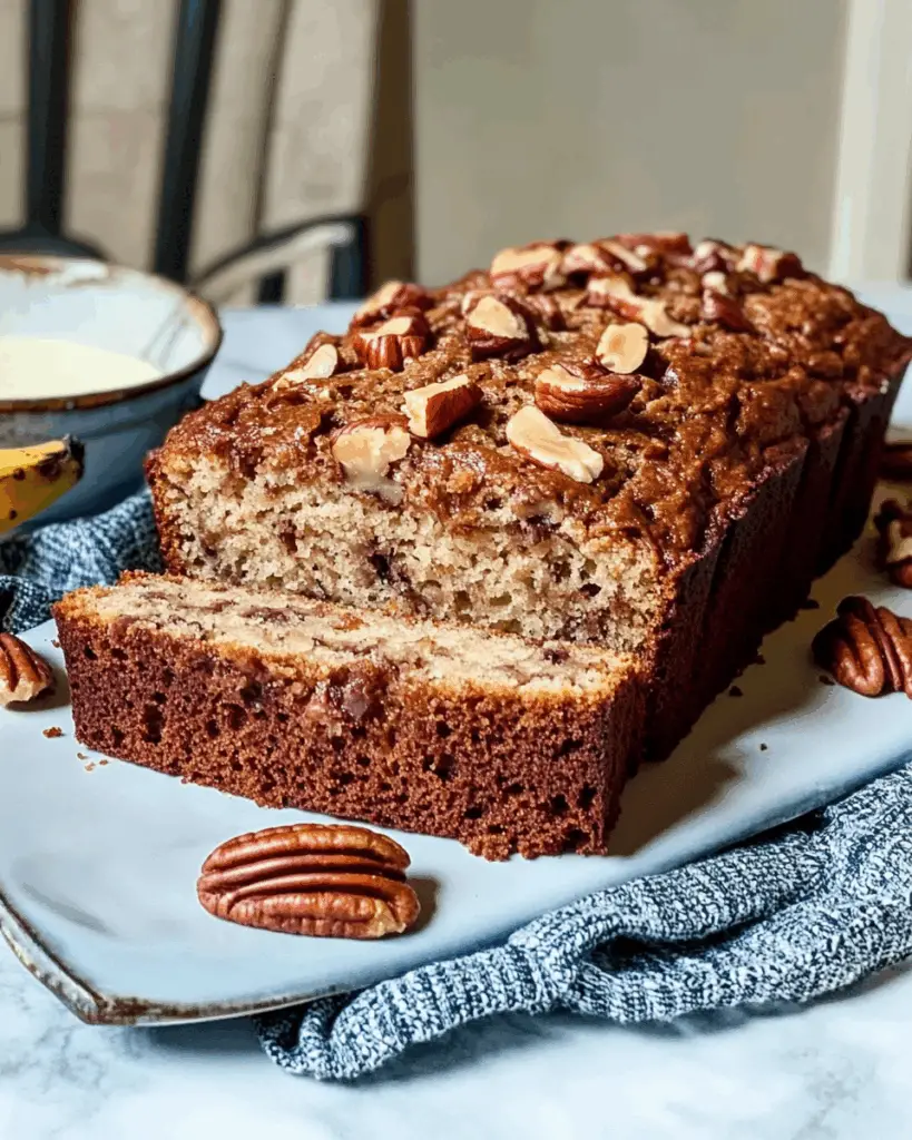 Ultimate Moist Banana Walnut Loaf