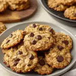 Crunchy Air-Fried Oatmeal Chocolate Chip Cookies