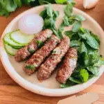Middle Eastern Spiced Beef Kafta Kebabs