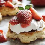 Fluffy Buttermilk Shortcakes with Fresh Strawberries