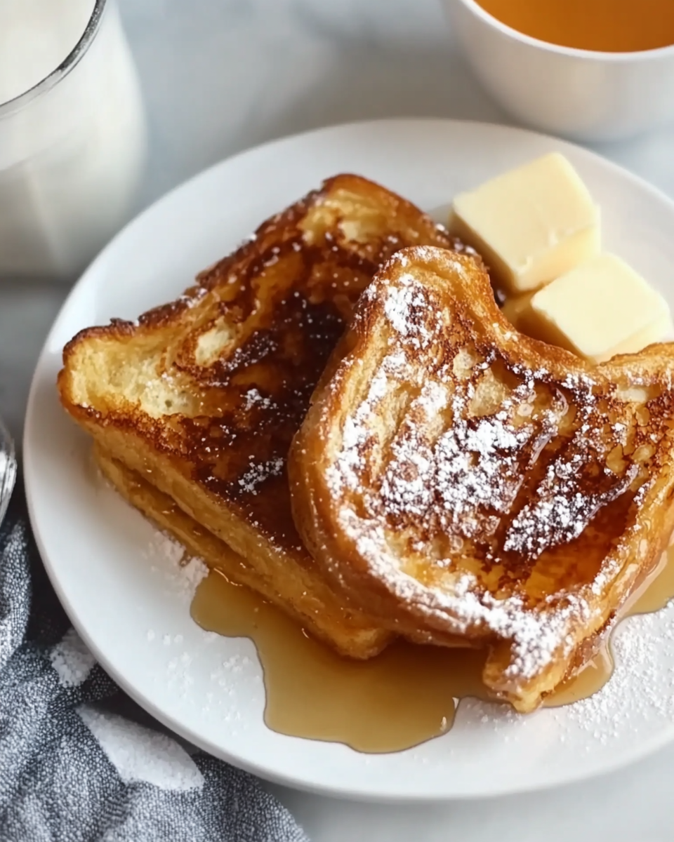 Classic Denny's-Inspired French Toast with a Golden Crunch